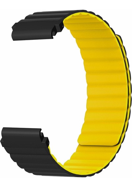 Garmin Fenix 7s / 6s / 5s 20MM Pc Konektörlü Watch Band Yedek Manyetik Silikon Kayış (Yurt Dışından) fiyatları