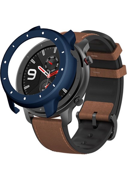 Huami Amazfit Gtr 47MM Contizisi Anti-Pc Izle Kılıfı Çift Renk Tasarım Koruyucu Çerçeve (Yurt Dışından)