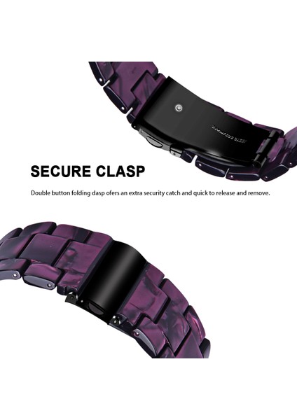 Garmin Vivoactive 4 Reçine Saat Kayışı 22MM Su Geçirmez Yedek Izleme Bandı (Yurt Dışından) fiyatları