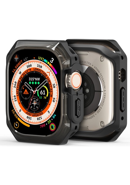 Apple Watch Ultra 2 / Ultra 49MM Izle Kılıf Pc+Silikon Izle Kapak Koruyucu (Yurt Dışından) fiyatları