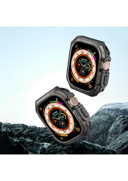 Apple Watch Ultra 2 / Ultra 49MM Izle Kılıf Pc+Silikon Izle Kapak Koruyucu (Yurt Dışından) modelleri
