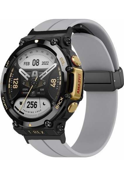 Huami Amazfit T-Rex 2 Silikon Izle Band Manyetik Katlanır Toka Bilek Kayışı (Yurt Dışından) fırsatları