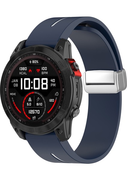 Garmin Fenix 7s / 6s Pro / 5s Plus / Instinct 2s Silikon Saat Bantları 20MM Çift Renkli Çizgiler Kayış (Yurt Dışından) indirimleri