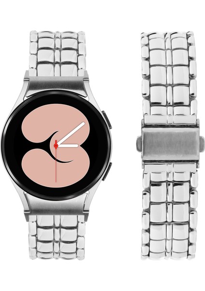 Samsung Galaxy 5 Active / Watch 5 / Watch4 Toka Kapatma Metal Izleme Değiştirme Kayışı (Yurt Dışından) modelleri