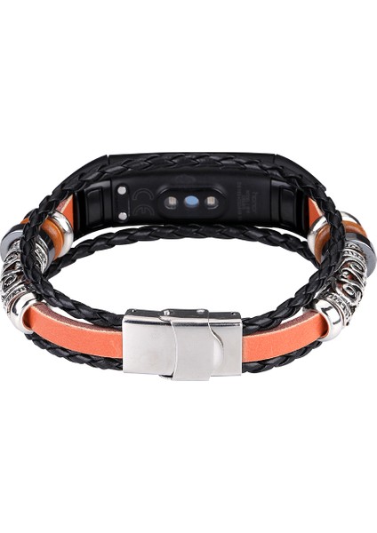 Honor Band 4 / Band 5 Bilek Izleme Bandı Dıy Vintage Yedek Kayış (Yurt Dışından)