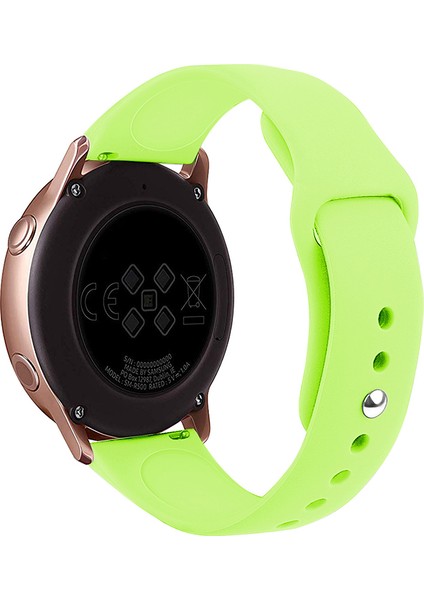 Samsung Galaxy Watch 3 45MM / Garmin Venu 3 Saat Kayışı 22MM Silikon Bant (Yurt Dışından)