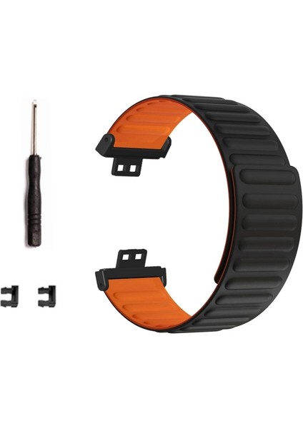 Huawei Watch Fit / Watch Fit Özel Edition Watch Band Magnetic Silikon Kayış Değiştirme (Yurt Dışından) modelleri