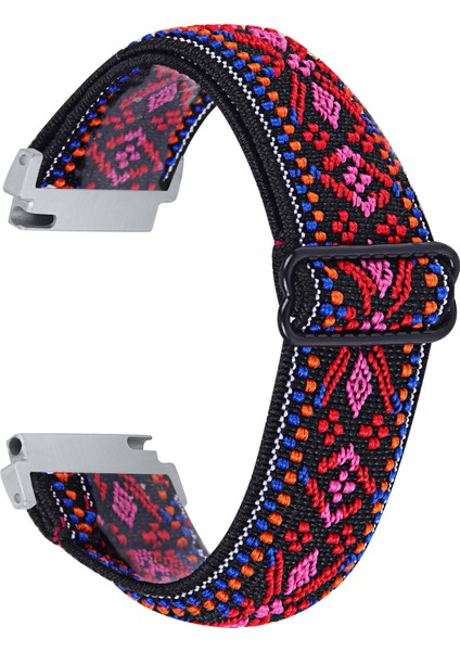 Huawei Watch 4 Pro / Watch Gt 3/2 46MM Naylon Watch Band 22MM Yedek Elastik Saat Kayışı (Yurt Dışından)