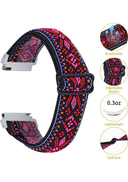 Huawei Watch 4 Pro / Watch Gt 3/2 46MM Naylon Watch Band 22MM Yedek Elastik Saat Kayışı (Yurt Dışından) modelleri