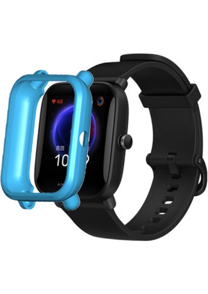 Huami Amazfit Bıp Pop / Bıp / Bıp U Izleme Kılıfı Koşma Geçirmez Yumuşak Tpu Çerçeve Kapağı (Yurt Dışından)