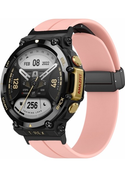 Huami Amazfit T-Rex 2 Silikon Izle Band Manyetik Katlanır Toka Bilek Kayışı (Yurt Dışından) fırsatları