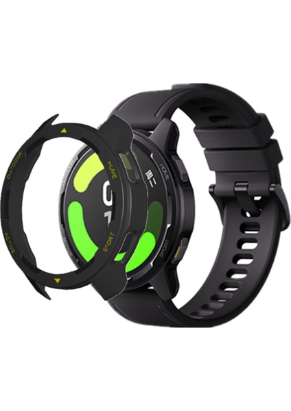 Xiaomi S1 Active / Watch Color 2 Koruyucu Kapak Sabit Pc Saat Kılıfı Inolluk Çerçeve (Yurt Dışından)