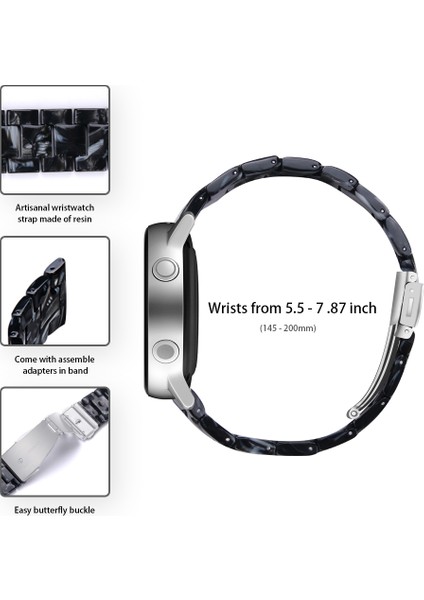 Huawei Watch 4 Pro / Watch Gt 3/2 46MM Reçine Izleme Bandı 22MM Su Geçirmez Saat Kayışı (Yurt Dışından) modelleri