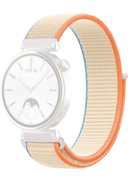 Huawei Watch Gt 4 41MM / Garmin Venu 3s Watch Band 18MM Naylon Döngü Ayarlanabilir Bilek Kayışı (Yurt Dışından)