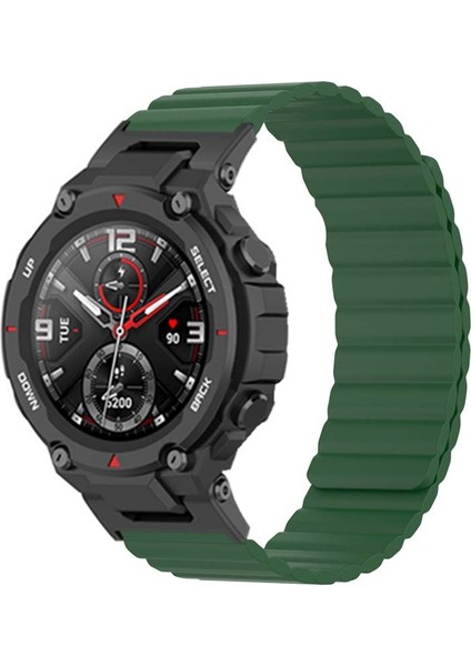 Huami Amazfit T-Rex / T-Rex Pro Silicone Saati Strap Manyetik Saat Bandı (Yurt Dışından) fırsatları