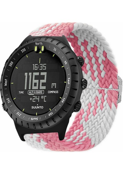 Suunto Core Watch Band Strecchy 22MM Yumuşak Naylon Elastik Örgülü Kayış (Yurt Dışından)