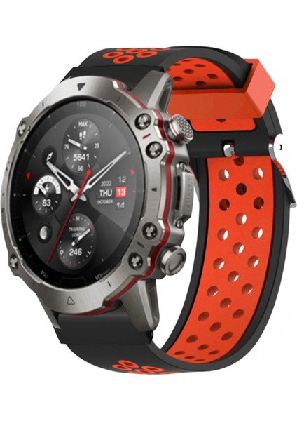 Huami Amazfit Falcon / Garmin Fenix 7/6/5 Çift Renkli Izleme Band Silikon Kayışı 22MM Pc Konnektörü ile (Yurt Dışından) modelleri