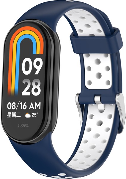 Xiaomi Smart Band 8 Silikon Izle Bandı Çift Renkli Ayarlanabilir Bilek Kayışı (Yurt Dışından) indirimleri