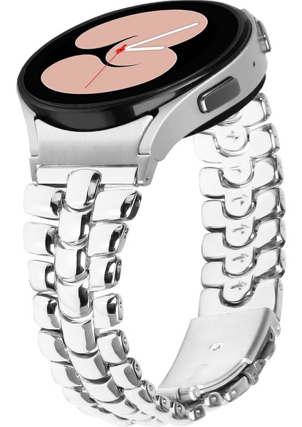 Samsung Galaxy Watch6 / Watch6 Classic Metal Izleme Strap Sakinsiz Ince Saat Bandı (Yurt Dışından) fiyatları