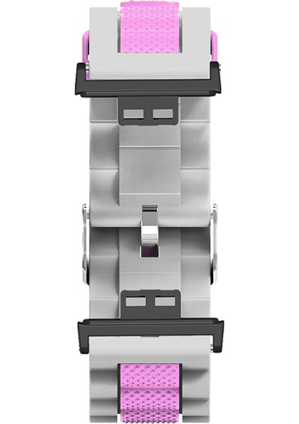 Huawei Watch Fit / Watch Fit Özel Edition Watch Band Çift Renk Dalga Tasarımı Silikon Kayış (Yurt Dışından) modelleri