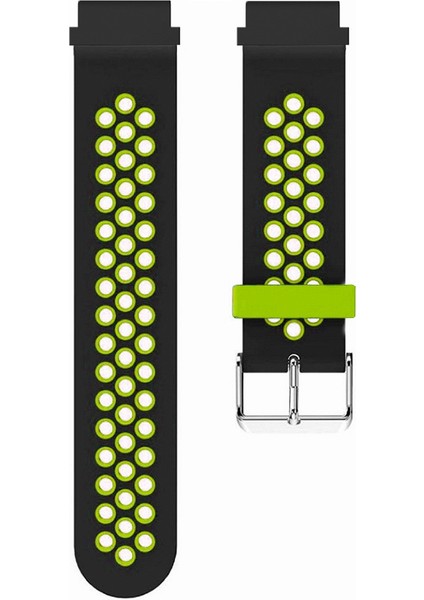 Huami Amazfit Falcon / Garmin Fenix 7/6/5 Çift Renkli Izleme Band Silikon Kayışı 22MM Pc Konnektörü ile (Yurt Dışından) fiyatları