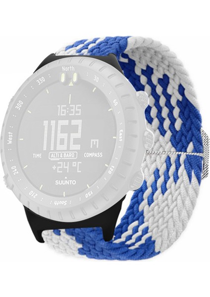 Suunto Core Watch Band Strecchy 22MM Yumuşak Naylon Elastik Örgülü Kayış (Yurt Dışından)