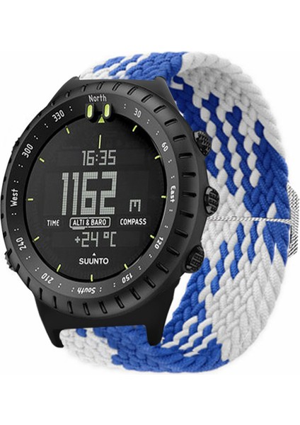 Suunto Core Watch Band Strecchy 22MM Yumuşak Naylon Elastik Örgülü Kayış (Yurt Dışından)