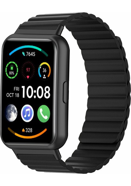 Huawei Watch Fit 2 Manyetik Saat Kayışı Silikon Ayarlanabilir Bileklik (Yurt Dışından) fiyatları
