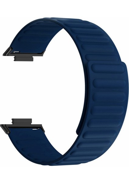Huawei Watch Fit 2 Manyetik Saat Kayışı Silikon Ayarlanabilir Bileklik (Yurt Dışından)