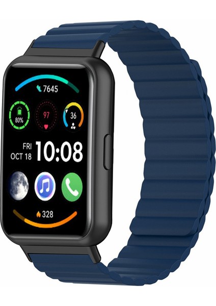 Huawei Watch Fit 2 Manyetik Saat Kayışı Silikon Ayarlanabilir Bileklik (Yurt Dışından) fiyatları