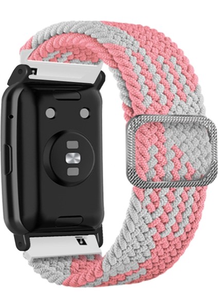 Huawei Watch Fit / Watch Fit Fit Özel Edition Watch Band Naylon Örgülü Elastik Bilek Kayışı (Yurt Dışından)