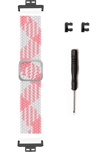 Huawei Watch Fit / Watch Fit Fit Özel Edition Watch Band Naylon Örgülü Elastik Bilek Kayışı (Yurt Dışından) modelleri