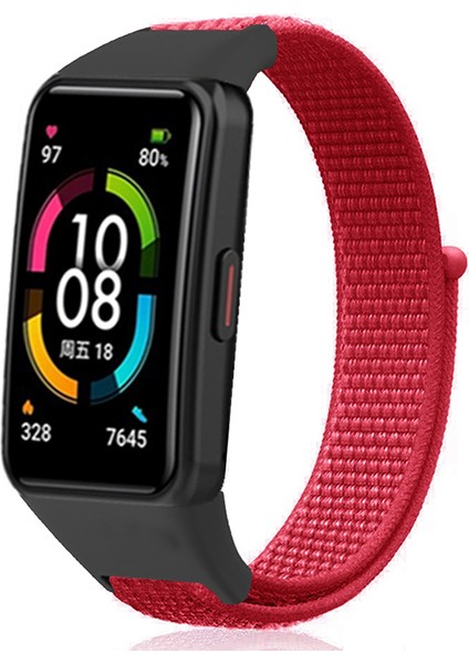 Huawei Band 6/6 Pro / Honor Band 6 Izle Kayışı Naylon Döngü Ayarlanabilir Bilek Bandı (Yurt Dışından) indirimleri