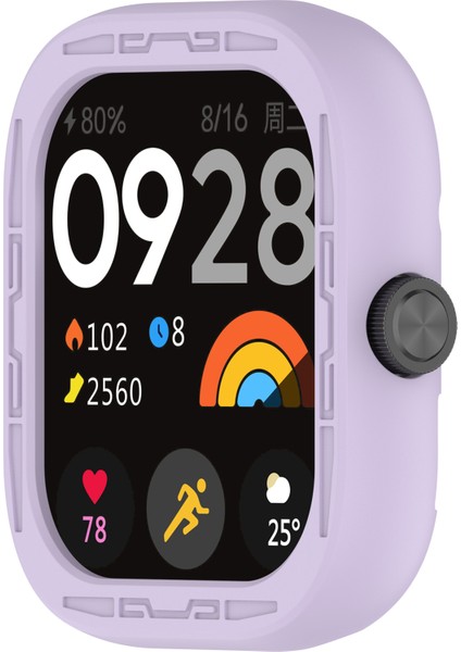Xiaomi Redmi Watch 4 Silikon Koruyucu Kapak Çekmeye Dayanıklı Saat Kılıfı (Yurt Dışından)