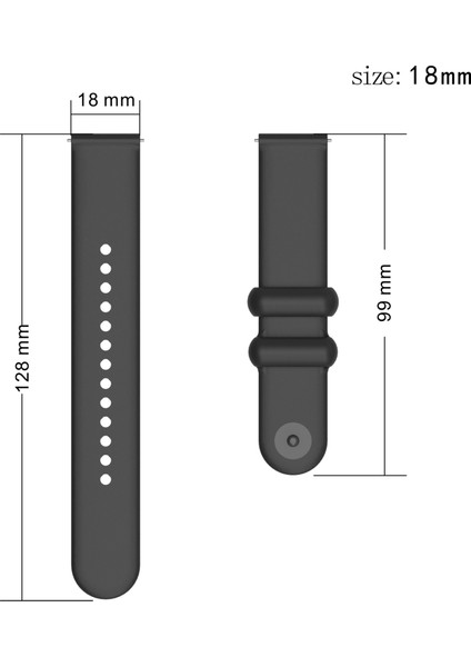 Garmin Venu 3s / Forerunner 265S Saati Strap 18MM Silikon Yedek Izleme Bantları (Yurt Dışından) fiyatları