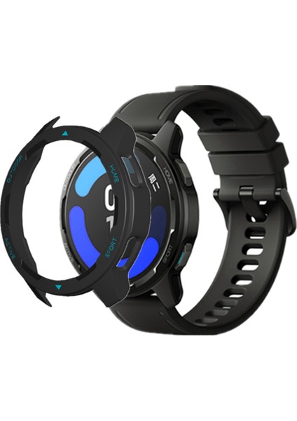 Xiaomi S1 Active / Watch Color 2 Koruyucu Kapak Sabit Pc Saat Kılıfı Inolluk Çerçeve (Yurt Dışından)
