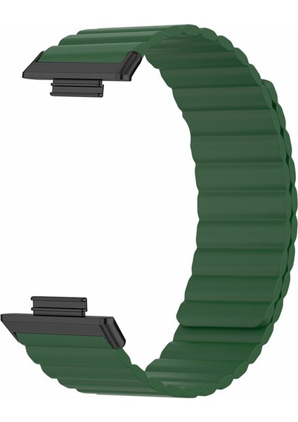 Huawei Watch Fit 2 Manyetik Saat Kayışı Silikon Ayarlanabilir Bileklik (Yurt Dışından) modelleri