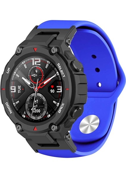 Huami Amazfit T-Rex / T-Rex Pro Silicone Saat Kayış Alaşım Tokası Yedek Izleme Bandı (Yurt Dışından) modelleri