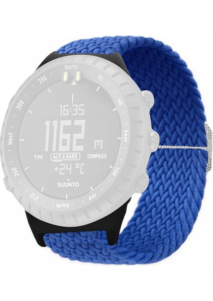 Suunto Core Watch Band Strecchy 22MM Yumuşak Naylon Elastik Örgülü Kayış (Yurt Dışından)
