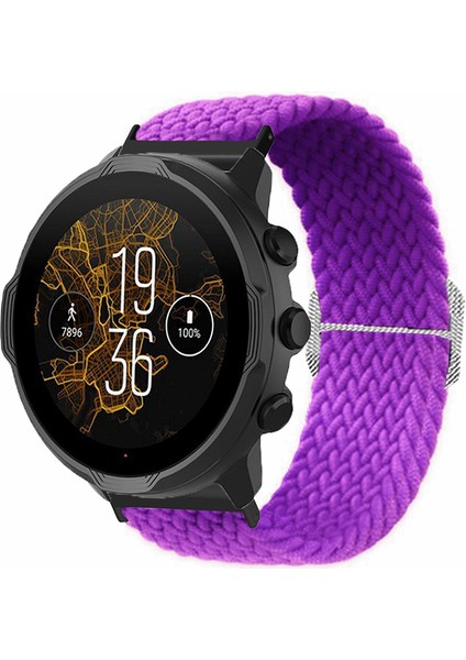 Suunto Spartan Sport Wrist Hr Baro / Suunto 7 Izle Kayışı 24MM Örgülü Naylon Bant (Yurt Dışından) fırsatları