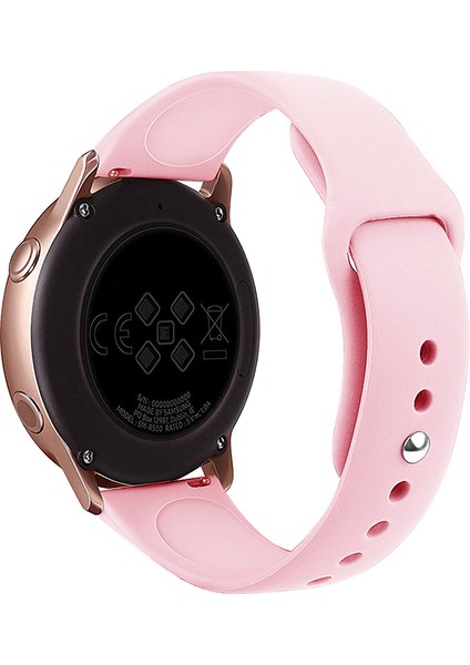 Samsung Galaxy Watch 3 45MM / Garmin Venu 3 Saat Kayışı 22MM Silikon Bant (Yurt Dışından)