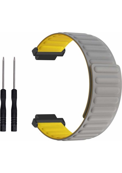 Garmin Forerunner 220 / 230/235 / 735XT / 620/63 Silikon Kayış Manyetik Saat Bantları (Yurt Dışından) modelleri