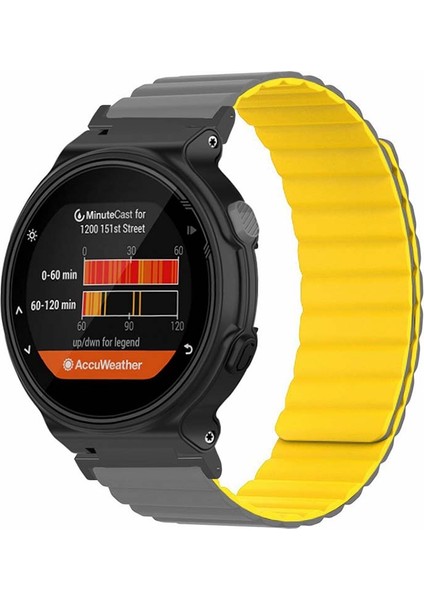 Garmin Forerunner 220 / 230/235 / 735XT / 620/63 Silikon Kayış Manyetik Saat Bantları (Yurt Dışından) fırsatları