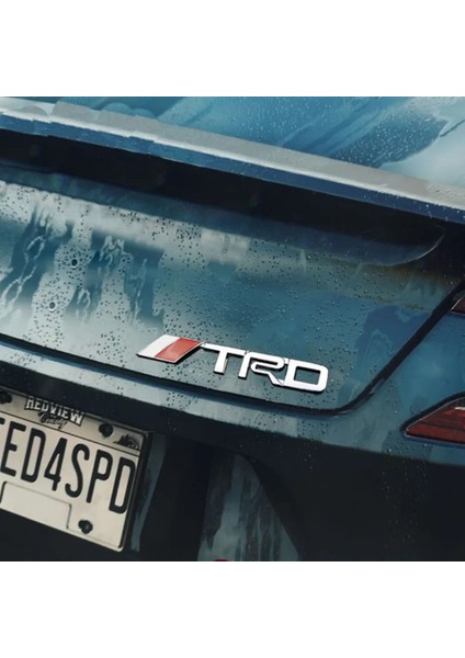 Toyota Trd Yazısı Çamurluk Bagaj Yazı Siyah Renk Metal 3D Krom Kaliteli modelleri
