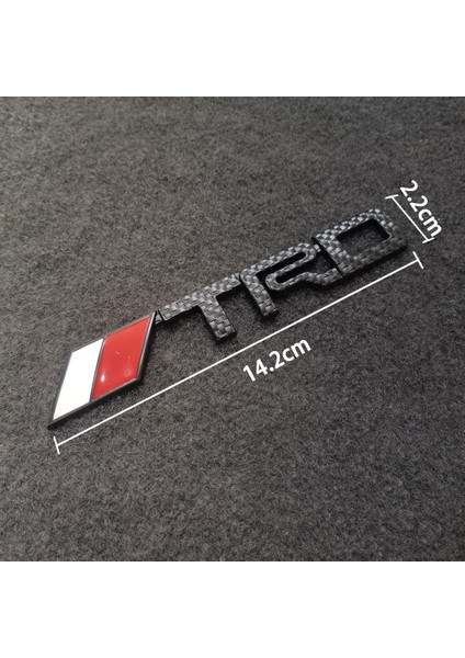 Toyota Trd Yazısı Çamurluk Bagaj Yazı Siyah Renk Metal 3D Krom Kaliteli fırsatları