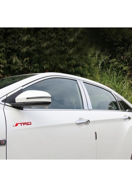 Toyota Trd Yazısı Çamurluk Bagaj Yazı Siyah Renk Metal 3D Krom Kaliteli indirimleri