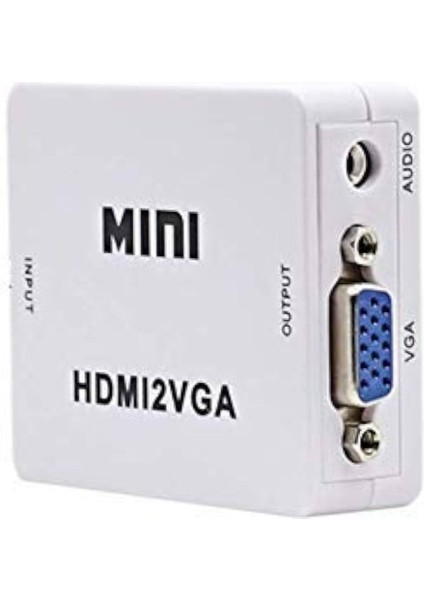 HDMI VGA + Aux Çevirici HDMI VGA Stereo Çevirici Hd VGA Çevirici fiyatları