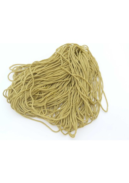 Nefti Renkte 3 mm Polyester Makrome Ipi (300 Gr. (+/- 25 Gr)