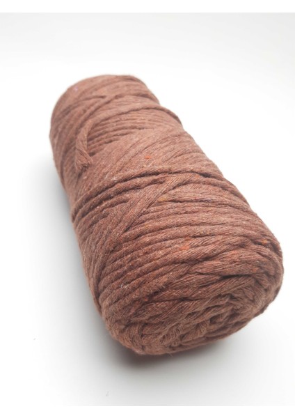Kiremit Pamuklu Makrome Ipi (3MM-250 Gr)
