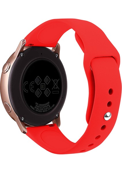 Huawei Watch Gt 4 41MM / Garmin Venu 3s 18MM Silikon Bant Izleme Kayışı (Yurt Dışından)